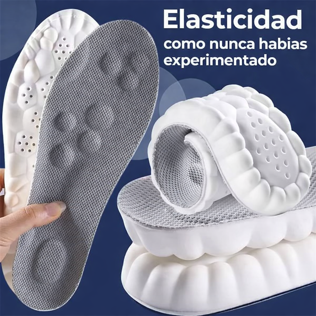 Plantilla ergonómica con tecnología 4D Cloud